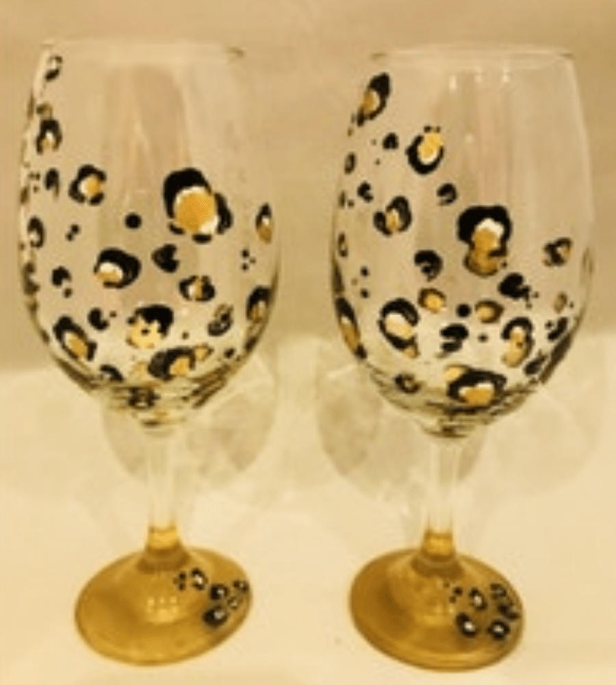 Paint 2 Wine Glasses!