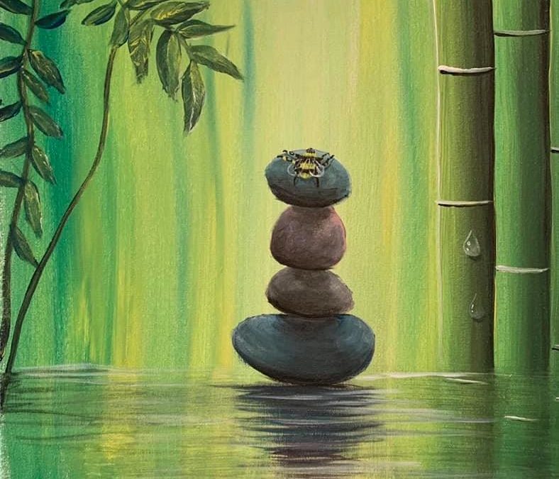 Paint Party: Peaceful Bamboo