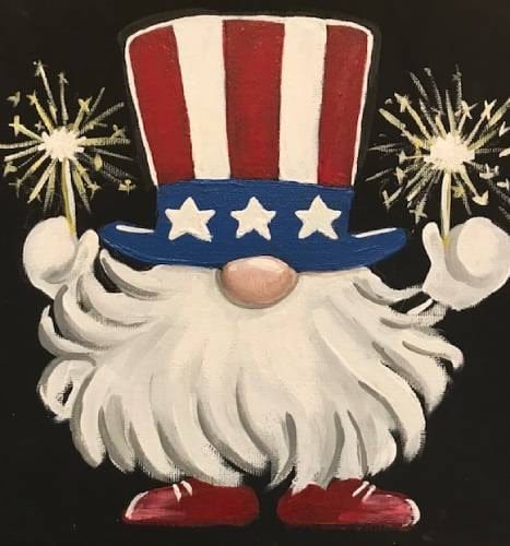 Paint Party: Star Spangled Gnome