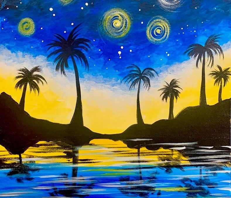 Paint Party: Summer Starry Night